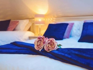 Twin Room at Ross Beach Family Farmhouse Accommodation Twin Room at Ross Beach Family Farmhouse Accommodation